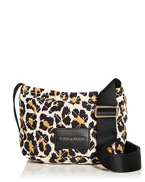 Marc Jacobs Quilted Leopard Print Messenger Bag