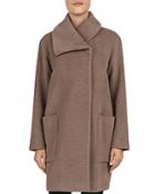 Gerard Darel Marjory Asymmetric Wool Coat - 100% Exclusive