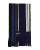 The Men's Store At Bloomingdale's Striped Wool Scarf