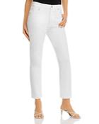 Aqua High-rise Skinny Jeans In White - 100% Exclusive