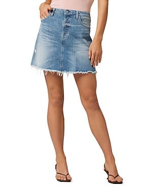 Joe's Jeans The Honor Button Fly Jean Skirt In Lets Boogie