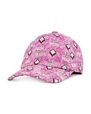 Mcm Vintage Monogram Jacquard Baseball Cap
