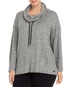 Marc New York Performance Plus Knit Funnel-neck Top