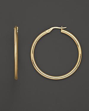 Roberto Coin 18k Yellow Gold Round Hoop Earrings