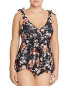 Becca Etc By Rebecca Virtue French Valley Tankini Top