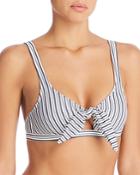 Suboo Cabana Tie-front Bralette Bikini Top