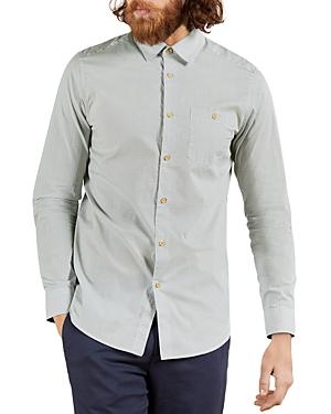 Ted Baker Geometric Print Slim Fit Button-down Shirt