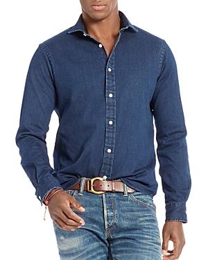 Polo Ralph Lauren Stretch Denim Slim Fit Button-down Shirt