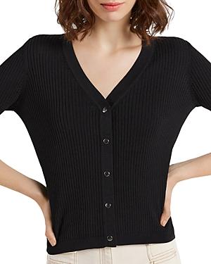 Gerard Darel Lee Ribbed Cardigan