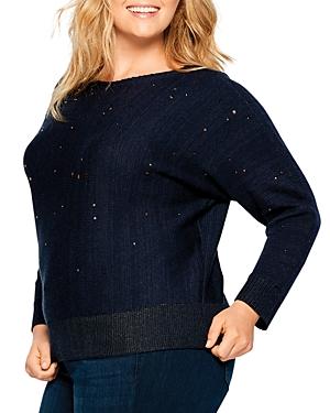 Nic+zoe Plus Falling Stars Sweater