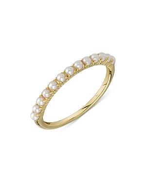 Moon & Meadow Cultured Pearl Band In 14k Yellow Gold - 100% Exclusive