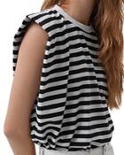 French Connection Cotton Striped Top