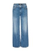 Hudson Rosie High-rise Wide Leg Jeans In Hysteria