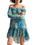 Ted Baker Galasia Off-the-shoulder Swim Cover-up