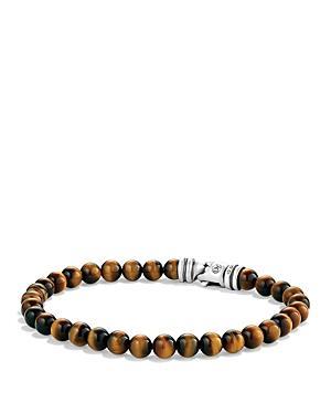 David Yurman Spiritual Beads Bracelet With Tiger's Eye