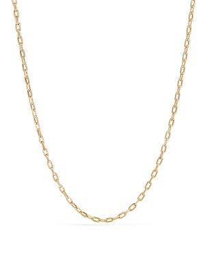 David Yurman Madison Thin Chain Necklace In 18k Gold