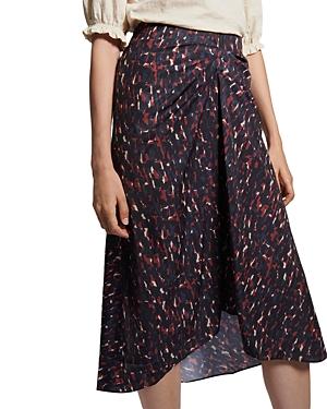 Ba & Sh Phoebe Gathered Midi Skirt