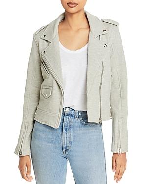 Blanknyc Sweatshirt Moto Jacket