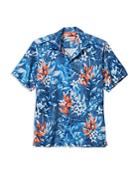 Tommy Bahama Aloha Lei Islandzone Regular Fit Camp Shirt