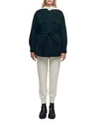 Maje Gavinoff Double Face Fringe Overshirt