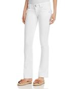 Hudson Signature Bootcut Jeans In White