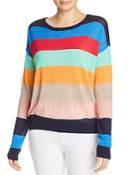 Splendid X Gray Malin Sunray Striped Sweater