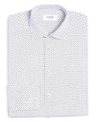 Eton Printed Slim Fit Dress Shirt