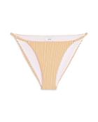 Onia Hannah Striped Bikini Bottom