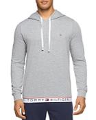 Tommy Hilfiger Logo-hem Hooded Sweatshirt