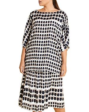 Marina Rinaldi Plus Bagliore Printed Blouse