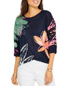 Nic And Zoe Garden Sweater