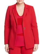 Marina Rinaldi Cinzia Single-button Blazer