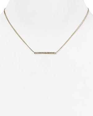 Chan Luu Diamond Bar Pendant Necklace, 14