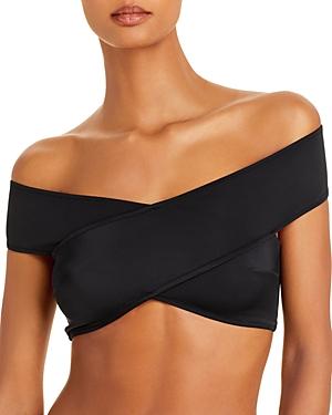 Oye Swimwear Lucette Off The Shoulder Bikini Top