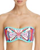 Jessica Simpson Geo Bandeau Bikini Top - Compare At $62