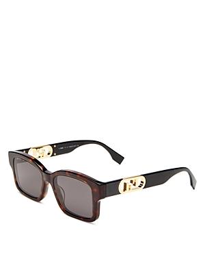 Fendi Women's O'lock Square Sunglasses, 53mm