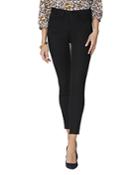 Nydj Ami Higher Rise Skinny Jeans In Black
