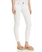 True Religion Casey Super Skinny Jeans In Optic White