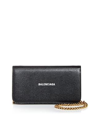 Balenciaga Cash Leather Crossbody