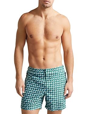 Ted Baker Harlley Geo Swim Trunks