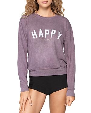 Spiritual Gangster Happy Crewneck Savasana Top