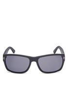 Tom Ford Black And Smoke Polarized Sunglasses