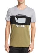 G-star Raw Color-block Logo Graphic Tee