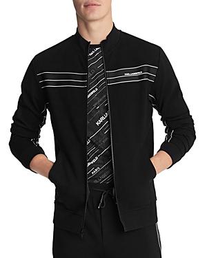 Karl Lagerfeld Paris Slim Fit Taped Jacket