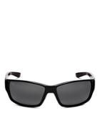 Maui Jim Unisex Local Kine Polarized Rectangular Sunglasses, 61mm