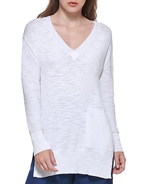 Dkny Pure V Neck Sweater