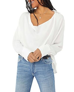 Free People Shine Bright Cowl Neck Top