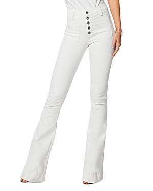 Ramy Brook Cindy Flare Leg Jeans In White
