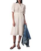 Ba & Sh Selya Eyelet Embroidered Shirtdress