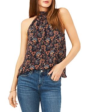 1.state Printed Halter Top